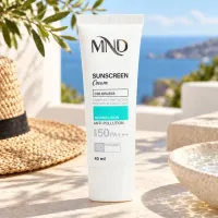 کرم ضد آفتاب با فاکتور حفاظتی 50 (SPF 50) ام ان دی مناسب پوست معمولی